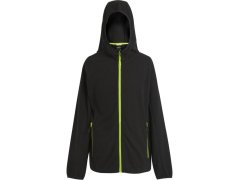 Regatta TRF 690 Fleecová bunda structure s kapucí "Navigate" 36.F690 black/lime green