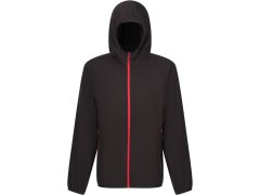 Regatta TRF 690 Fleecová bunda structure s kapucí "Navigate" 36.F690 black/classic red