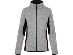 Promodoro 7705 Dámská pracovní pletená fleecová bunda 40.7705 heather grey