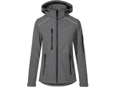 Promodoro 7855 Dámská 3-vrstvá softshellová bunda 40.7855 heather grey