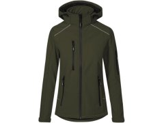 Promodoro 7865 Dámská zimní softshellová bunda 40.7865 khaki