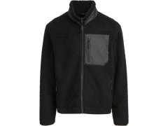 Build your Brand BY 406 Unisex fleecová bunda "Bonded Sherpa" 56.0406 black