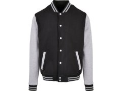Build your Brand BB 004 College bunda 56.B004 black/heather grey