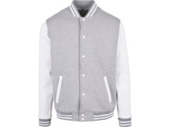 Build your Brand BB 004 College bunda 56.B004 heather grey/white