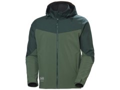 Helly Hansen Oxford 74290 3-vrstvá softshellová bunda s&nbsp;kapucí "Oxford" 59.4290 spruce/darkest spruce