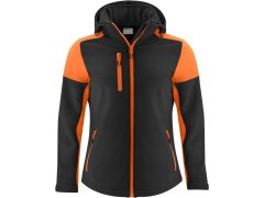 Printer Prime Softshell Women Dámská softshellová bunda 61.1066 black/orange