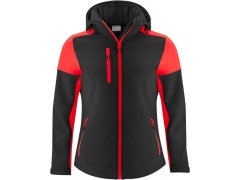 Printer Prime Softshell Women Dámská softshellová bunda 61.1066 black/red