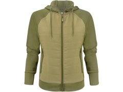 James Harvest Keyport Jacket Women Dámská hybridní bunda "Two-Tone" 62.2044 moss green