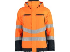 ProJob 6441 Padded Jacket Polstrovaná bezpečnostní bunda 64.6441 hi vis orange/black