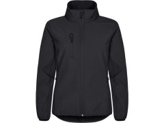 Clique Classic Softshell Jkt W Dámská 3-vrstvá softshellová bunda 67.0915 black