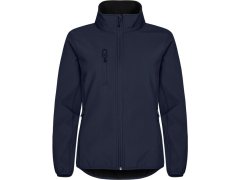 Clique Classic Softshell Jkt W Dámská 3-vrstvá softshellová bunda 67.0915 dark navy
