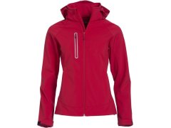 Clique Milford Jacket Women Dámská 3-vrstvá softshellová bunda 67.0928 red