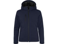 Clique Padded Hooded Softshell Women Dámská zateplená softshellová bunda s kapucí 67.0953 dark navy