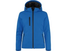 Clique Padded Hooded Softshell Women Dámská zateplená softshellová bunda s kapucí 67.0953 royal blue