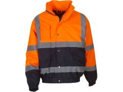Yoko HVP 218 Hi-Vis Bomber Bunda 79.P218 hi vis orange/navy