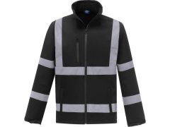 Yoko HVK 09 Hi-Vis softshellová bunda 79.VK09 black