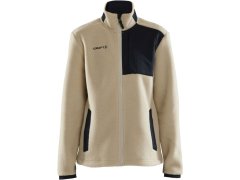 Craft Corporate ADV Pile Fleece Jacket W Dámská fleecová bunda Sherpa 81.2221 ecru/black
