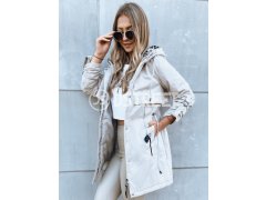 STARK STYLE dámská bunda parka světle béžová Dstreet TY3858