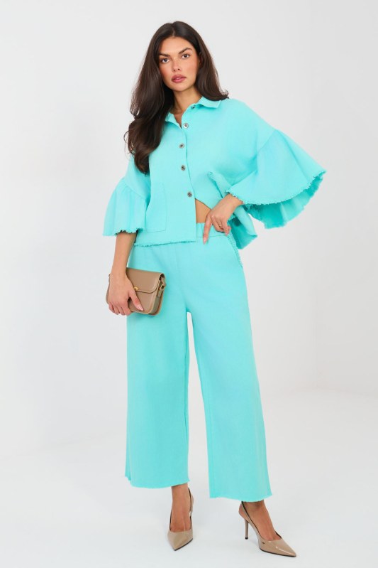 Džínová bunda model 223630 Rue Paris