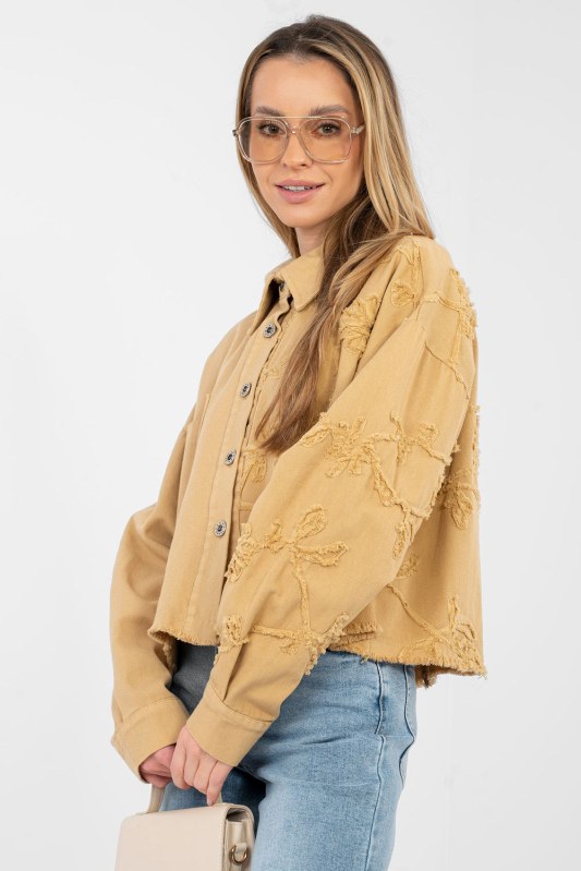 Džínová bunda model 223788 Rue Paris