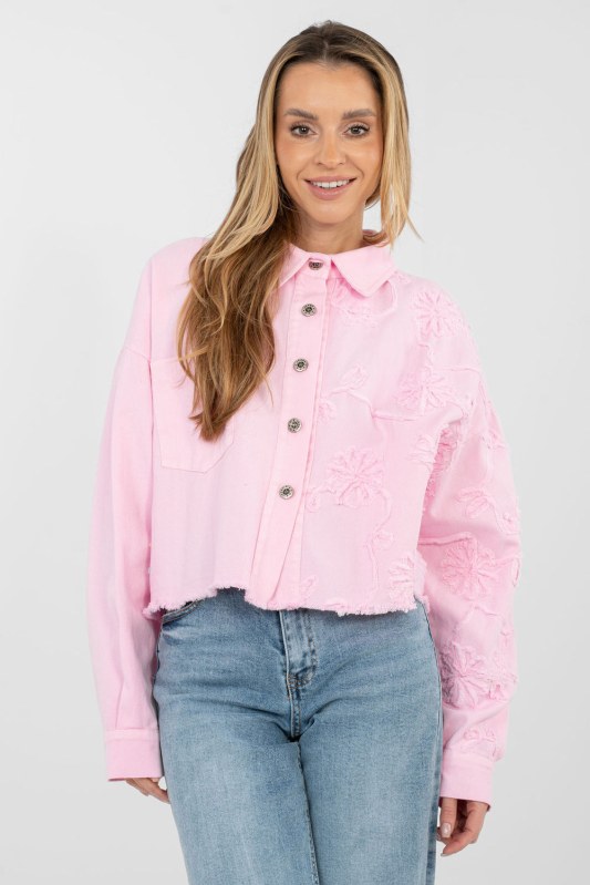 Džínová bunda model 223789 Rue Paris