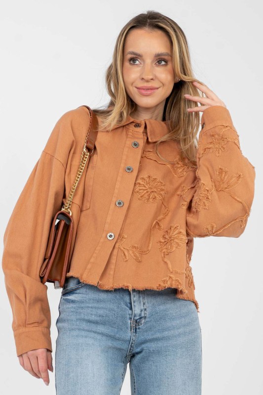 Džínová bunda model 223792 Rue Paris