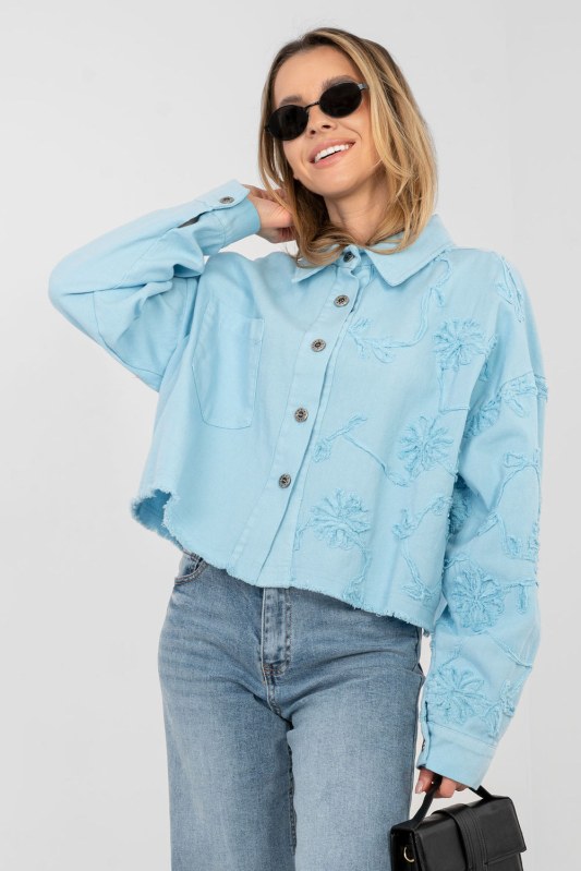 Džínová bunda model 223793 Rue Paris