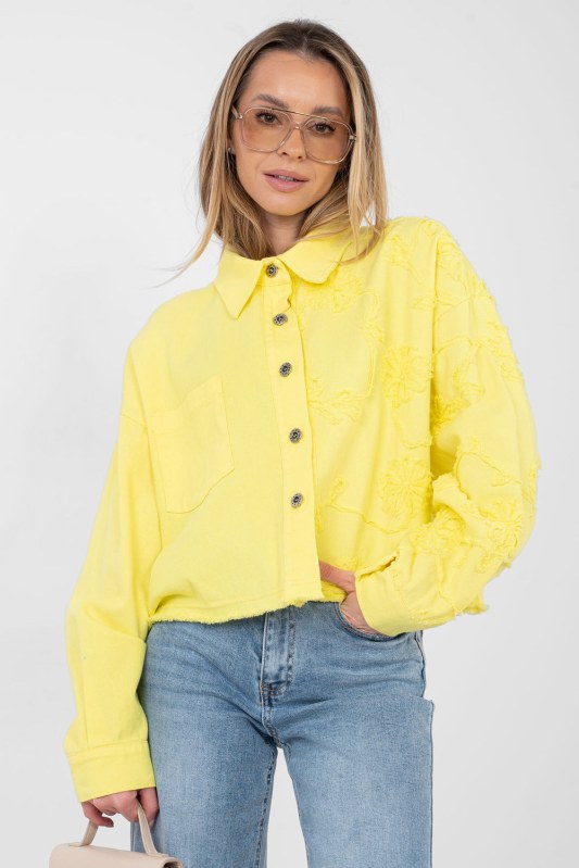 Džínová bunda model 223794 Rue Paris