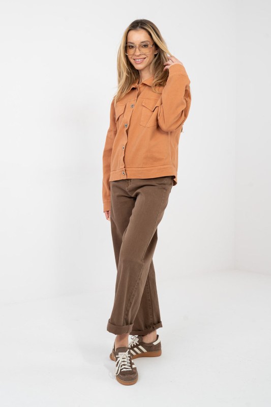 Džínová bunda model 223816 Rue Paris