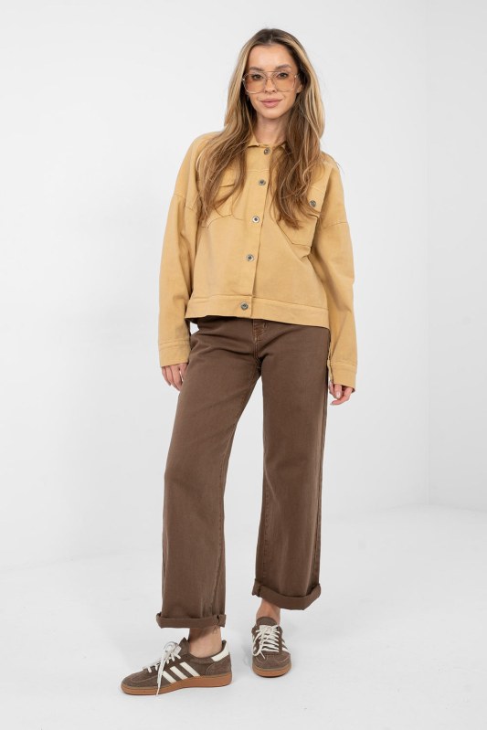 Džínová bunda model 223818 Rue Paris