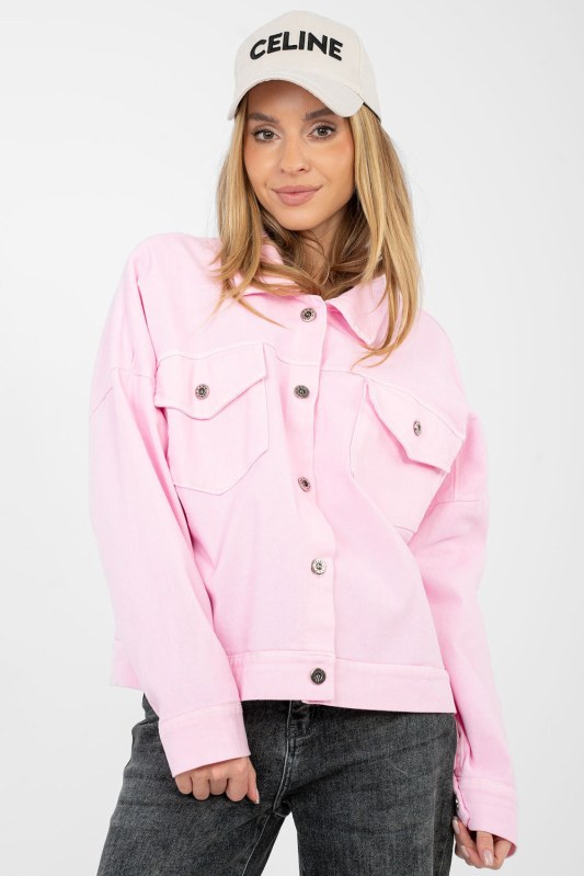 Džínová bunda model 223819 Rue Paris