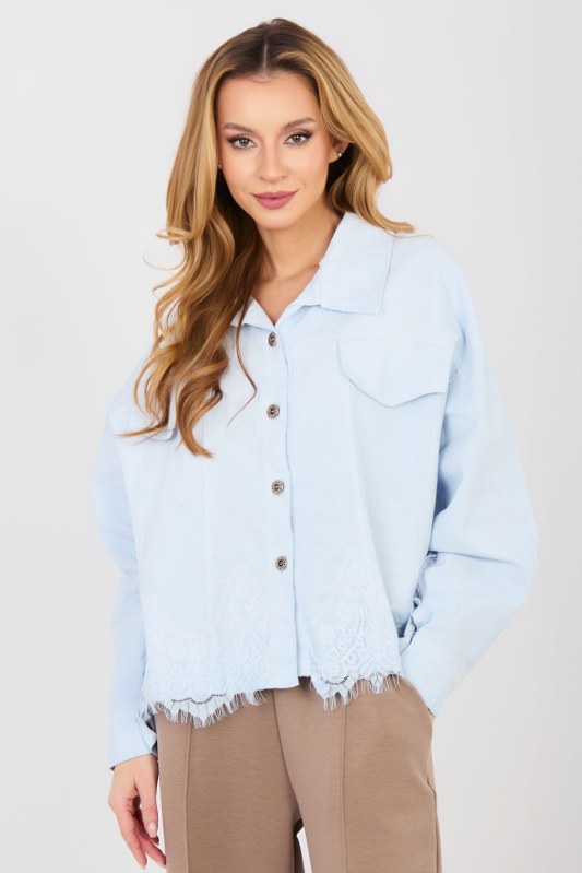Džínová bunda model 223946 Rue Paris