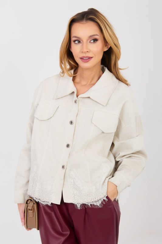 Džínová bunda model 223947 Rue Paris