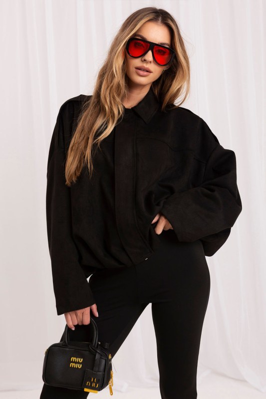Bunda na zip model 231364 Italy Moda