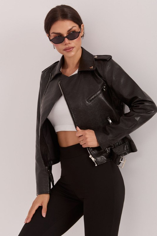 Bunda na zip model 231371 Italy Moda