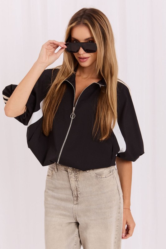 Bunda na zip model 231498 Italy Moda