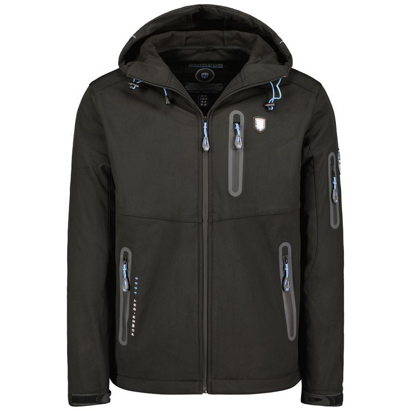 Geographical Norway Softshellová bunda Taxillus DB 056 M WY9224H/GN-Black - Dámské oblečení bundy
