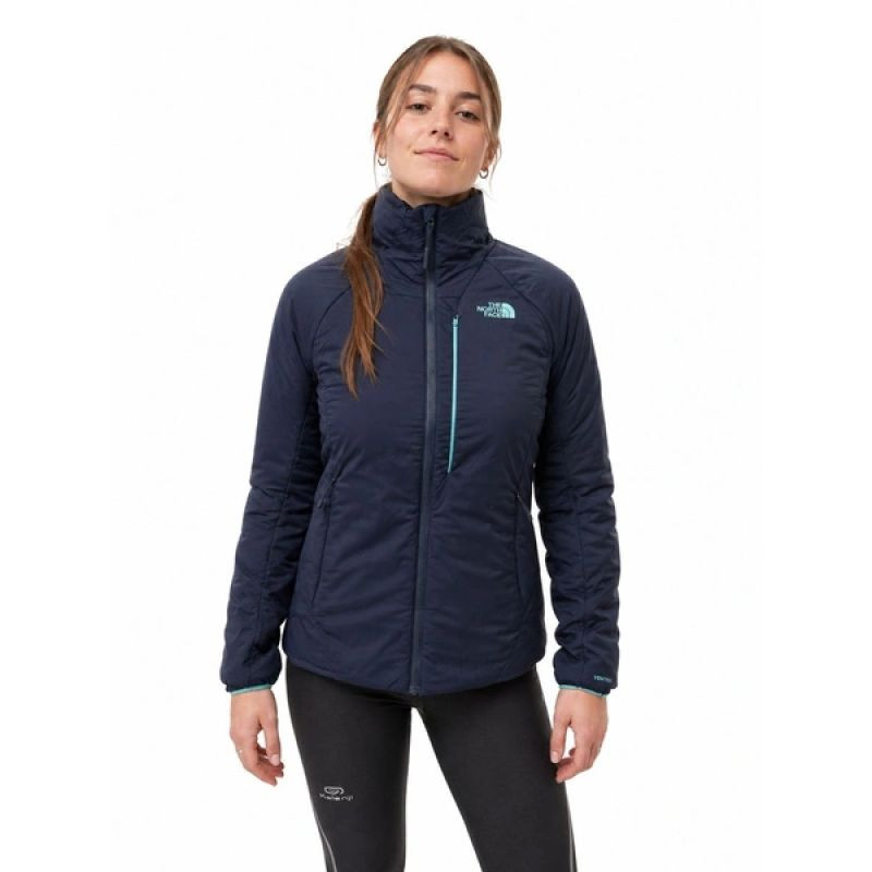 Dámská větrovka The North Face outdoor trekking navy blue lightweight - Dámské oblečení bundy