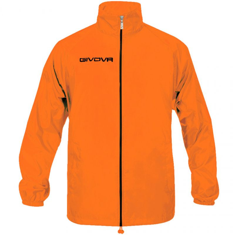 Unisex bunda do deště Basico Fluo RJ001 0028 oranžová - Givova - Dámské oblečení bundy