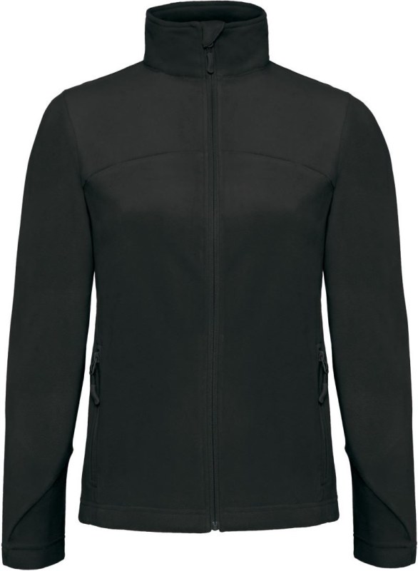 B&C Coolstar /women Dámská mikrofleecová bunda 01.0752 black - Dámské oblečení bundy
