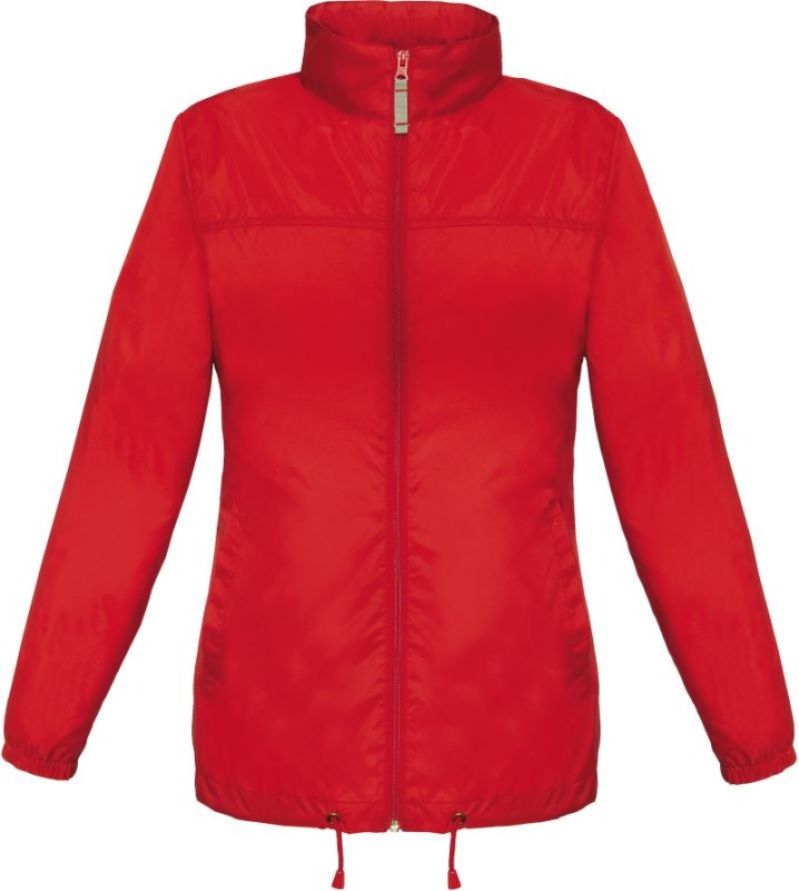 B&C Sirocco /women Dámská větrovka bez podšívky 01.0902 red