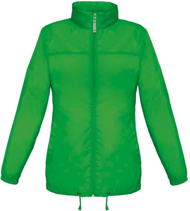B&C Sirocco /women Dámská větrovka bez podšívky 01.0902 real green - Dámské oblečení bundy