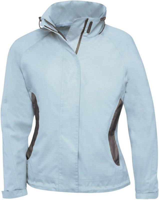 B&C Sparkling /women Dámská jachtařská bunda 01.0910 ice blue/dark grey