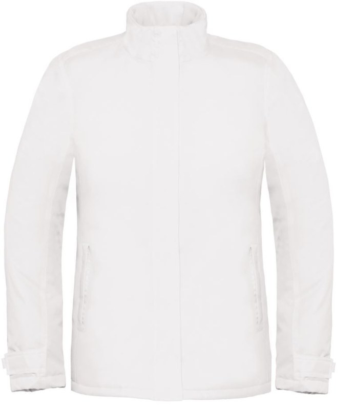 B&C Real + /women Dámská zimní parka 01.0925 white