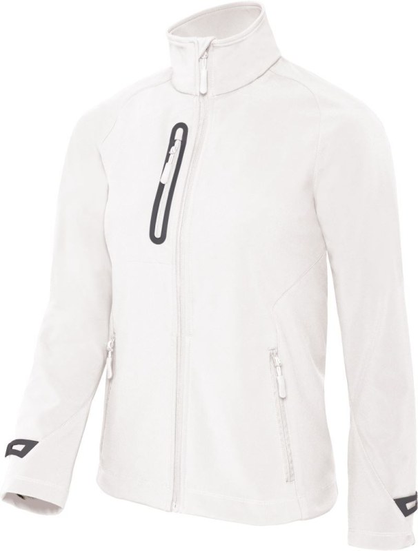 B&C X-Lite Softshell /women Dámská 3-vrstvá softshellová bunda 01.0938 white