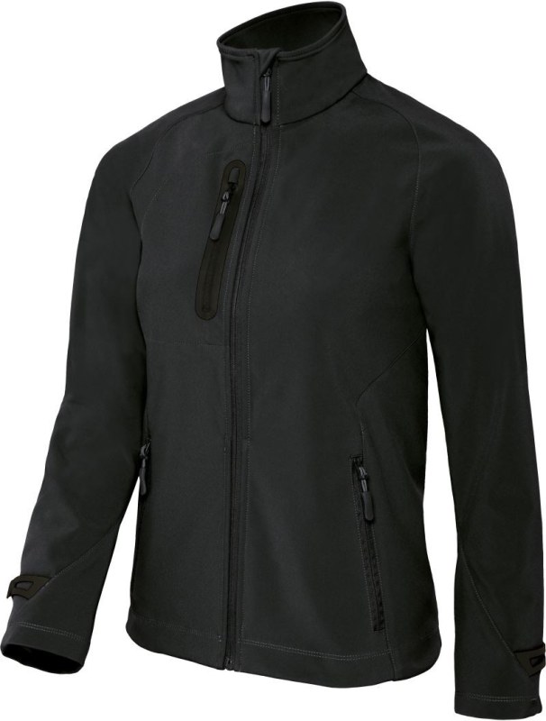 B&C X-Lite Softshell /women Dámská 3-vrstvá softshellová bunda 01.0938 black
