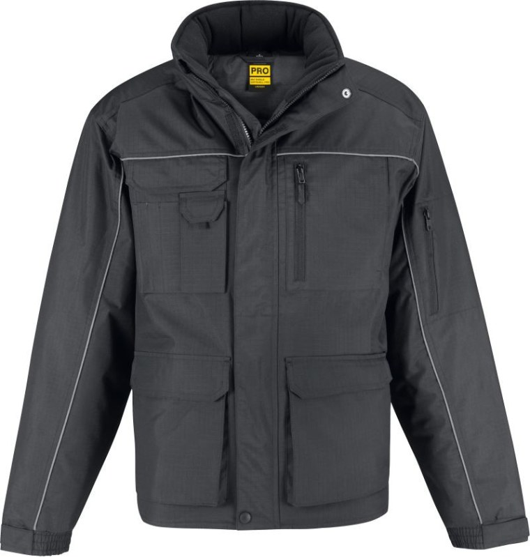 B&C Shelter Pro Pracovní bunda 01.UC41 dark grey