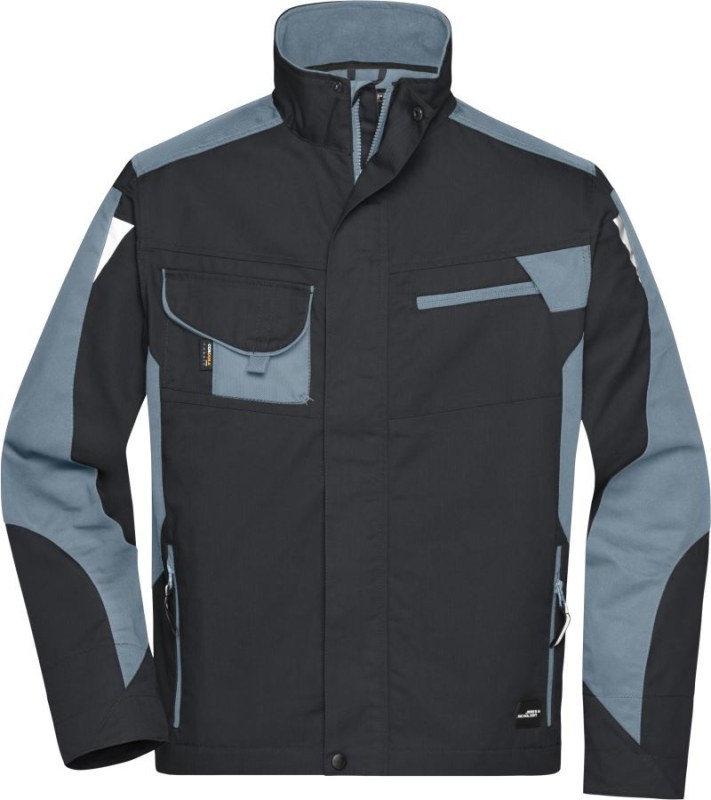 Daiber JN 821 Pracovní bunda - Strong 02.0821 black/carbon