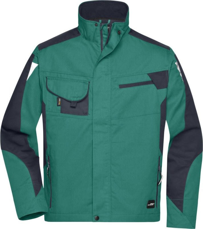 Daiber JN 821 Pracovní bunda - Strong 02.0821 dark green/black