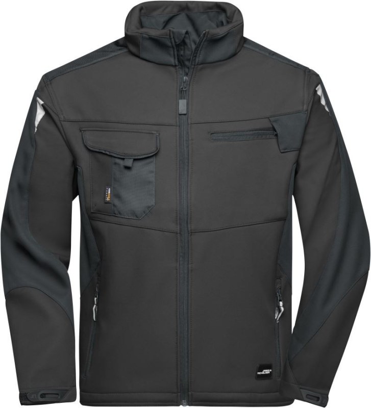 Daiber JN 844 Pracovní letní softshellová bunda - Strong 02.0844 black/black - Dámské oblečení bundy